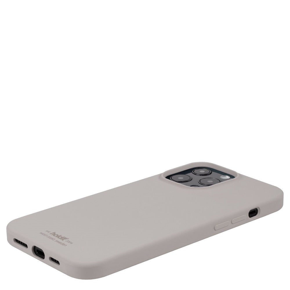 Holdit iPhone 13 Pro Max Soft Touch Silicone Case - Taupe