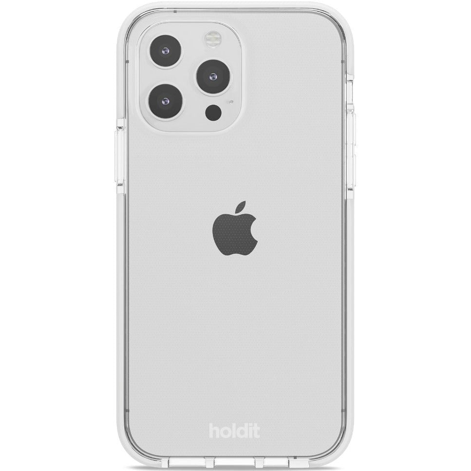 Holdit iPhone 13 Pro Seethru Case - White