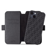 Holdit iPhone 13 Wallet Magnet Case - Stockholm Celia - Black