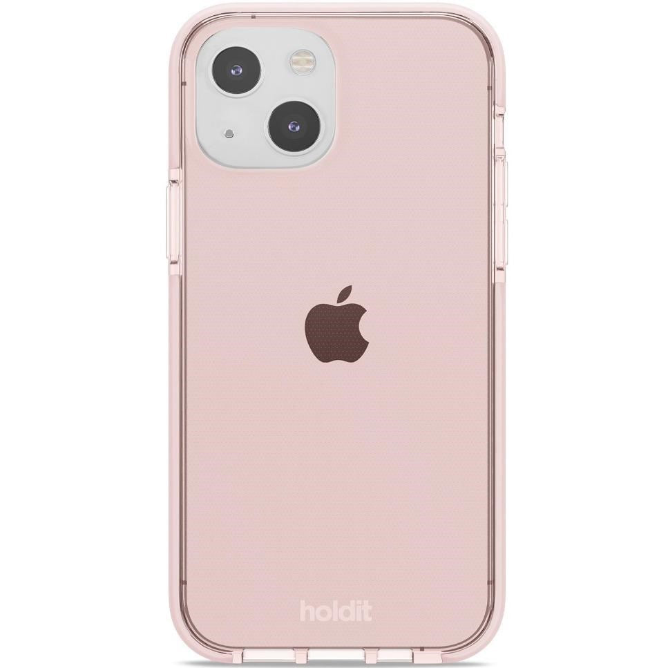 Holdit iPhone 13 Mini Seethru Case - Blush Pink