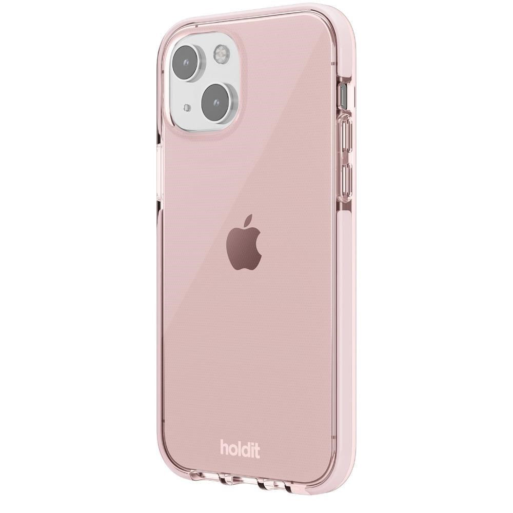 Holdit iPhone 13 Mini Seethru Case - Blush Pink