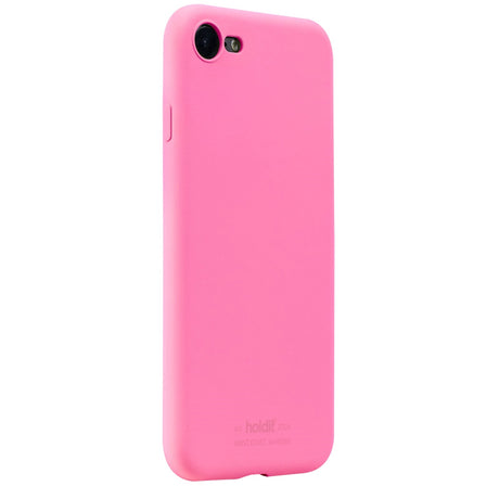 Holdit iPhone SE (2022 / 2020) / 8 / 7 Soft Touch Silicone Case - Bright Pink