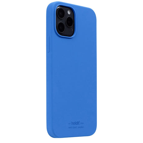 Holdit iPhone 12 / 12 Pro Soft Touch Silicone Case - Sky Blue