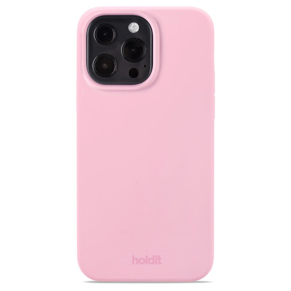 Holdit iPhone 13 Pro Soft Touch Silicone Case - Pink