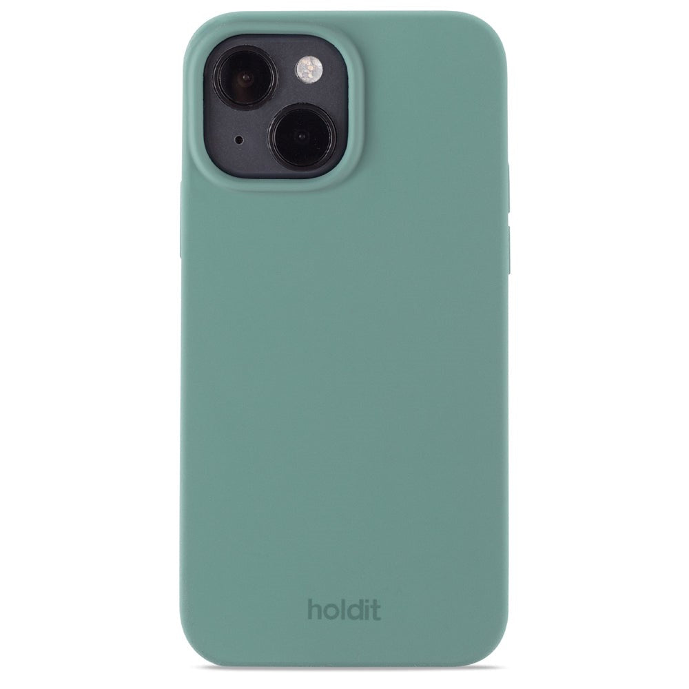 Holdit iPhone 14 Soft Touch Silicone Case - Moss Green