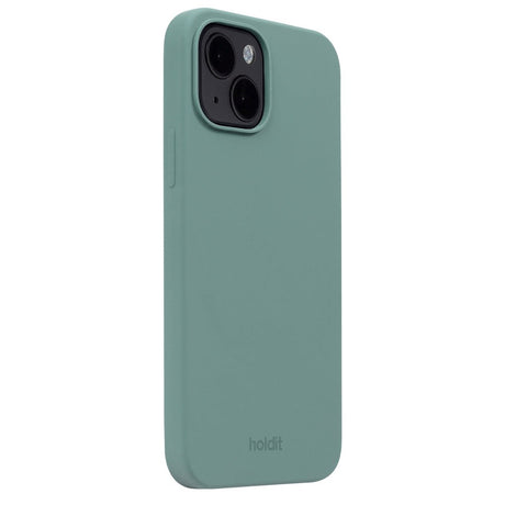 Holdit iPhone 14 Soft Touch Silicone Case - Moss Green