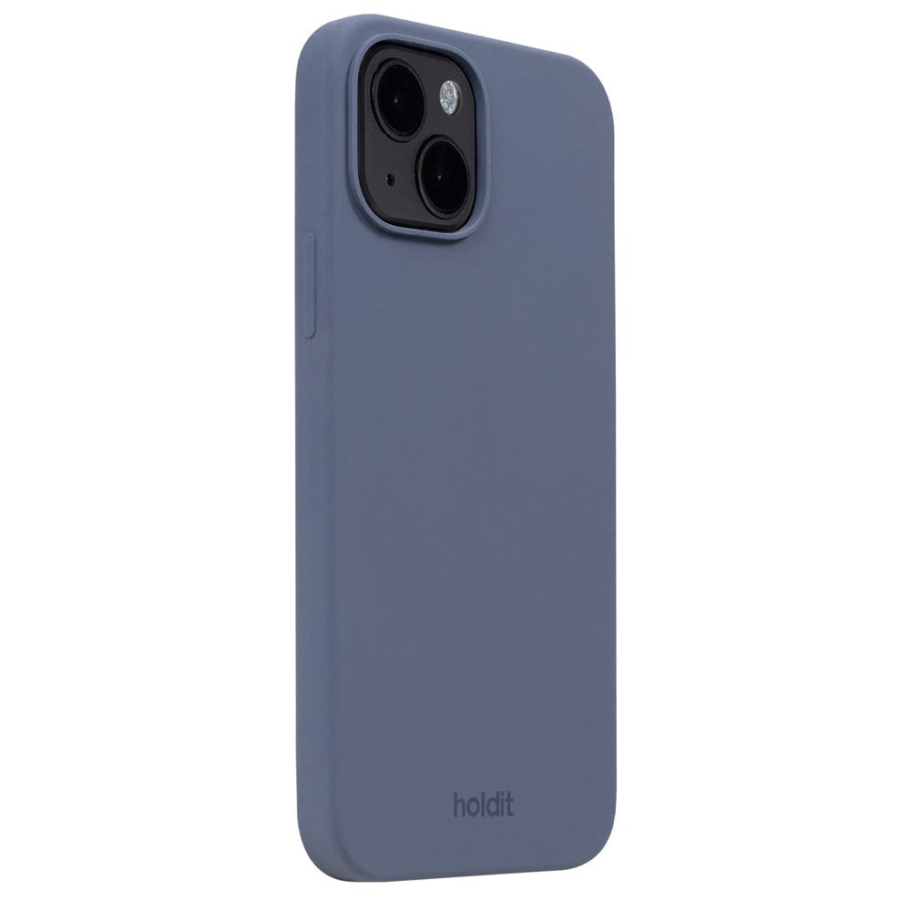 Holdit iPhone 14 Soft Touch Silicone Case - Pacific Blue