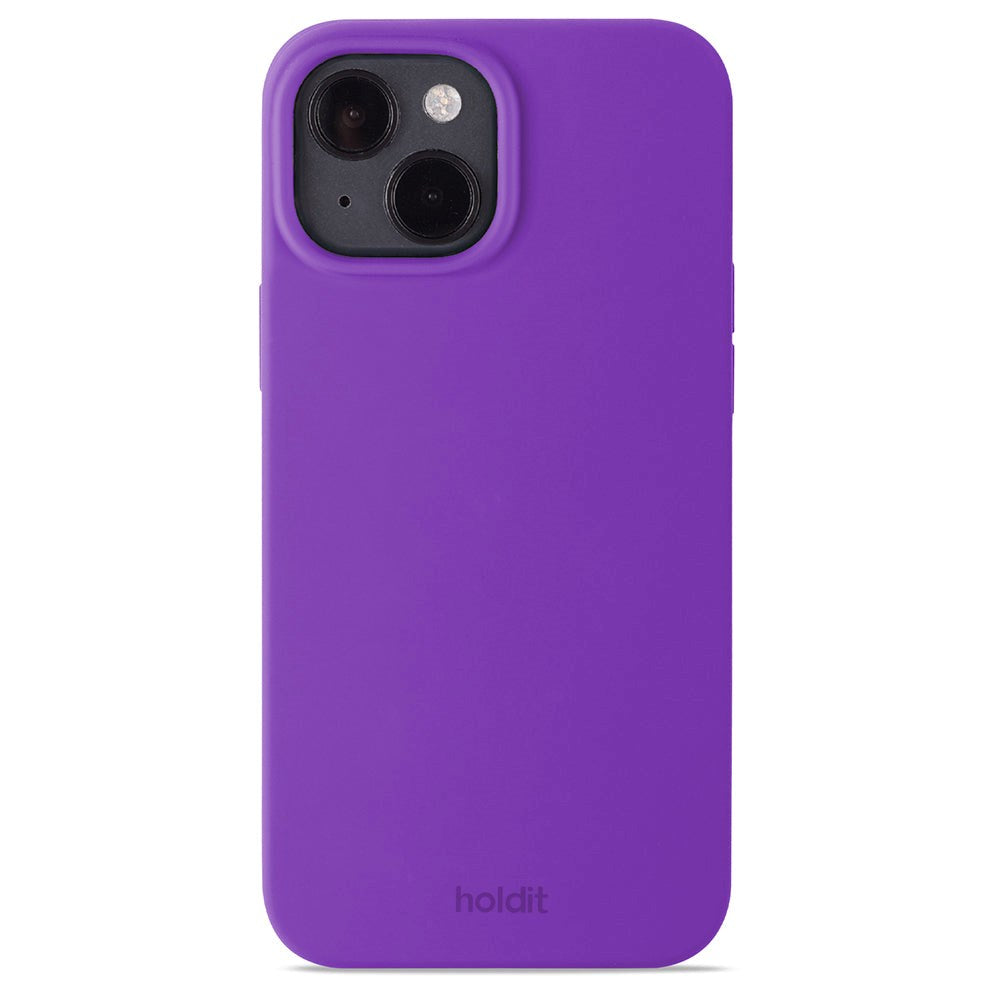 Holdit iPhone 14 / 13 Soft Touch Silicone Case - Bright Purple