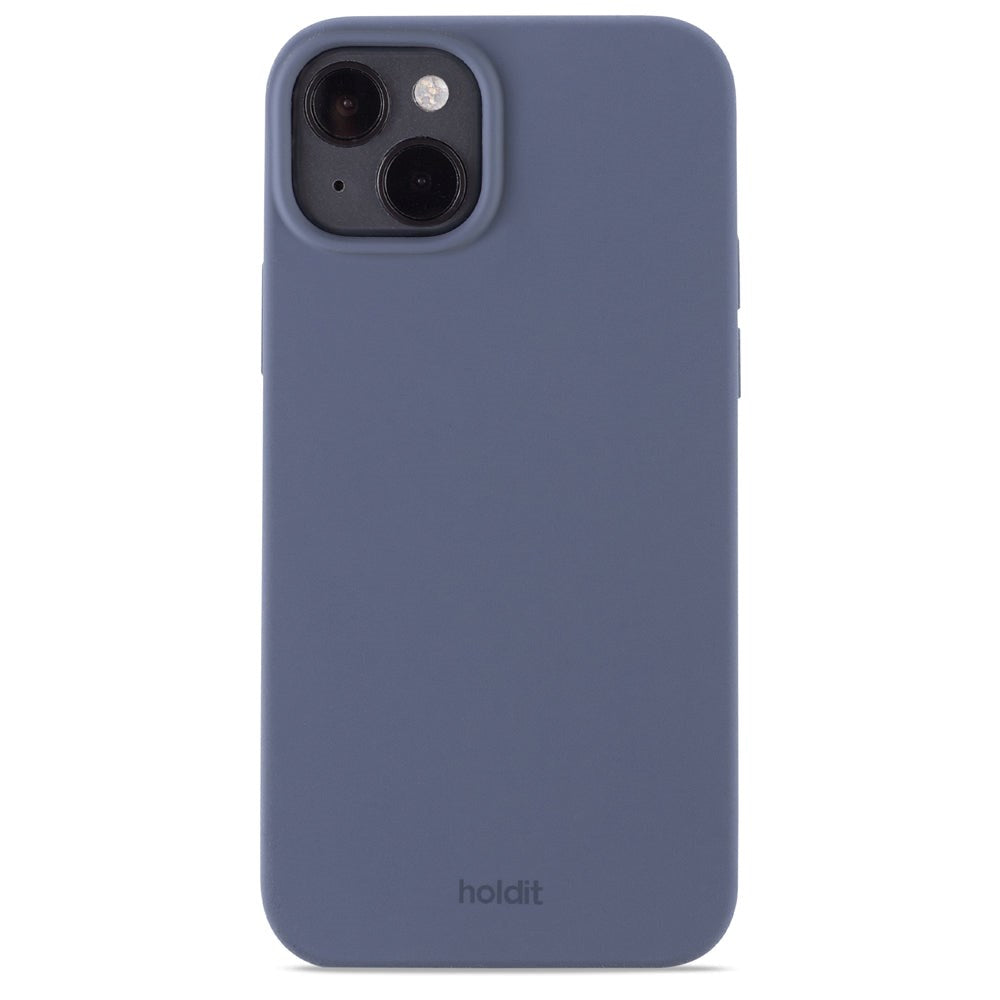 Holdit iPhone 14 Plus Soft Touch Silicone Case - Pacific Blue