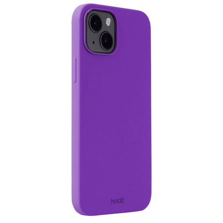 Holdit iPhone 14 Plus Soft Touch Silicone Case - Bright Purple