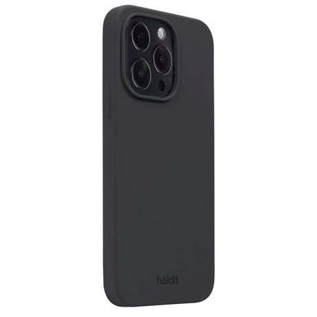 Holdit iPhone 14 Pro Soft Touch Silicone Case - Black