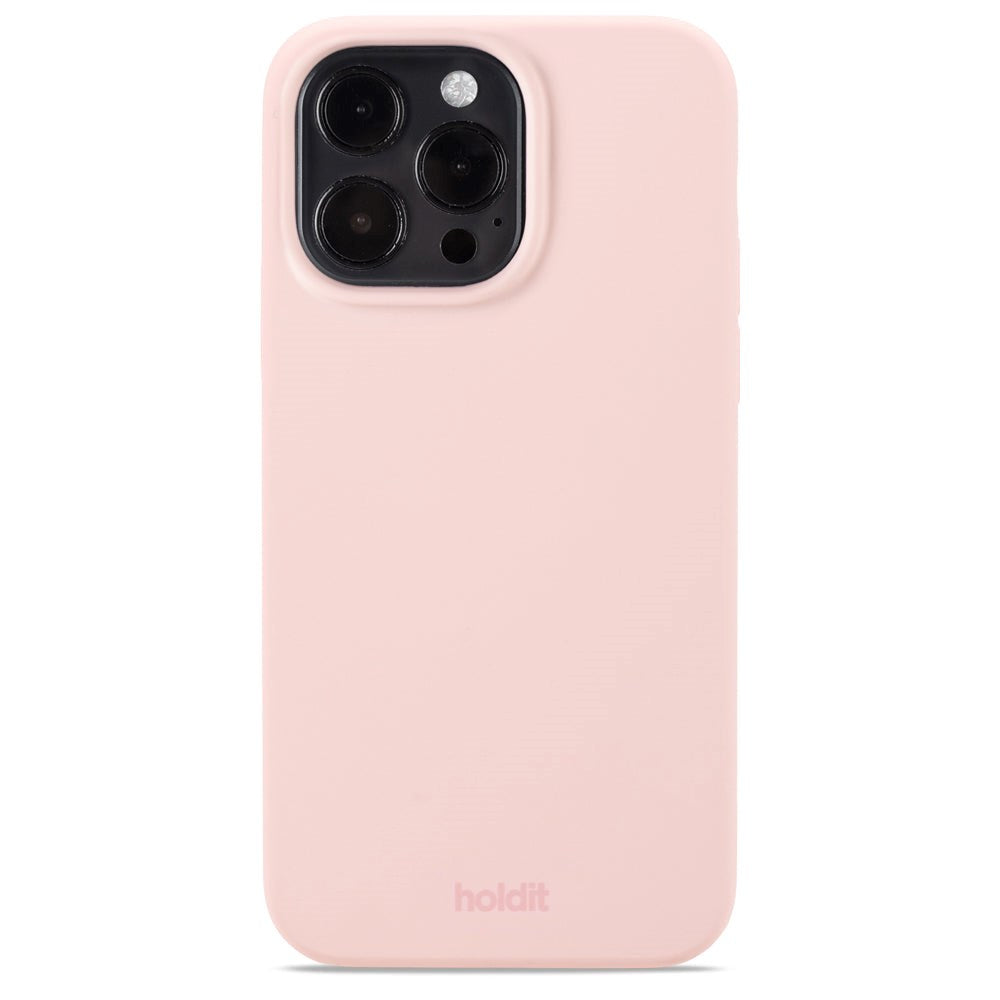 Holdit iPhone 14 Pro Max Soft Touch Silicone Case - Blush Pink