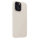 Holdit iPhone 14 Pro Max Soft Touch Silicone Case - Light Beige