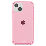 Holdit iPhone 14 Seethru Case - Bright Pink