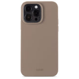 Holdit iPhone 14 Pro Max Soft Touch Silicone Case - Mocha Brown