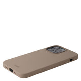 Holdit iPhone 14 Pro Max Soft Touch Silicone Case - Mocha Brown