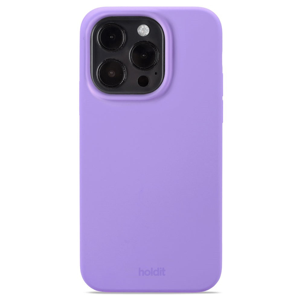 Holdit iPhone 14 Pro Soft Touch Silicone Case - Violet