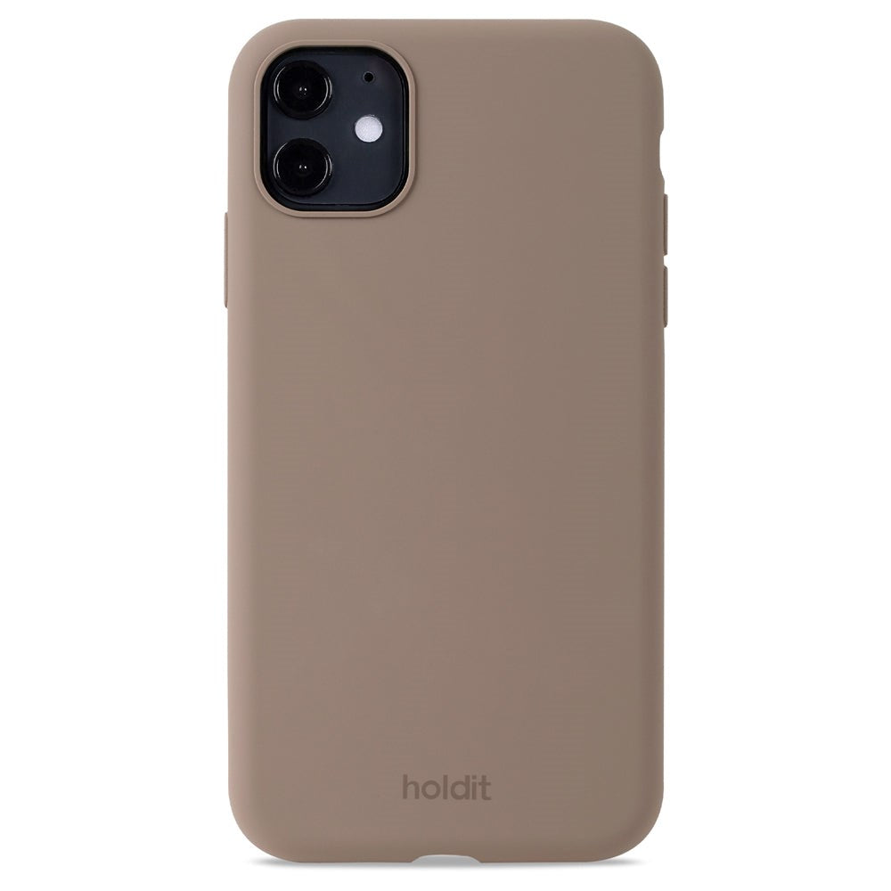 Holdit iPhone 11 Soft Touch Silicone Case - Mocha Brown