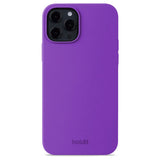 Holdit iPhone 12 / 12 Pro Soft Touch Silicone Case - Bright Purple