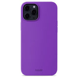 Holdit iPhone 12 Pro Max Soft Touch Silicone Case - Bright Purple