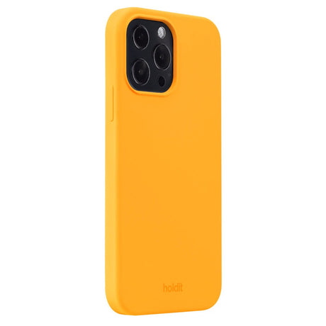 Holdit iPhone 13 Pro Max Soft Touch Silicone Case - Orange Juice