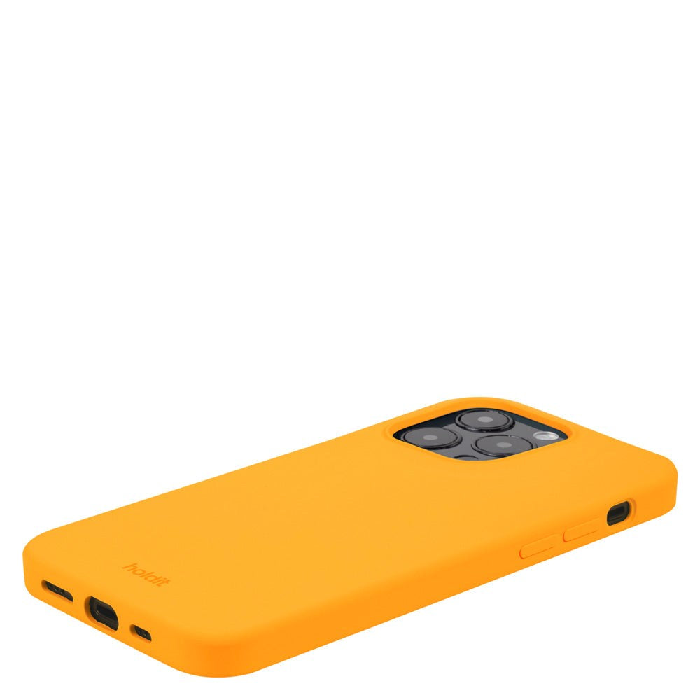 Holdit iPhone 14 Pro Max Soft Touch Silicone Case - Orange Juice