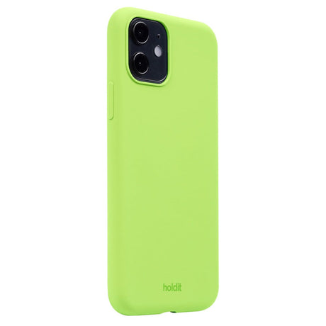 Holdit iPhone 11 Soft Touch Silicone Case - Acid Green