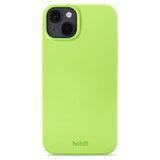 Holdit iPhone 14 Plus Soft Touch Silicone Case - Acid Green