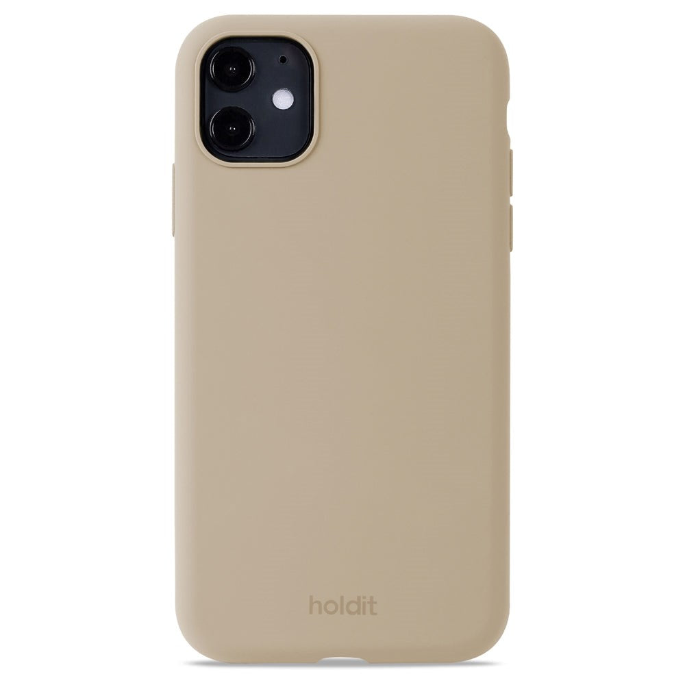 Holdit iPhone 11 Soft Touch Silicone Case - Latte Beige