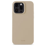 Holdit iPhone 14 Pro Max Soft Touch Silicone Case - Latte Beige