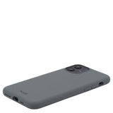 Holdit iPhone 11 Soft Touch Silicone Case - Space Gray