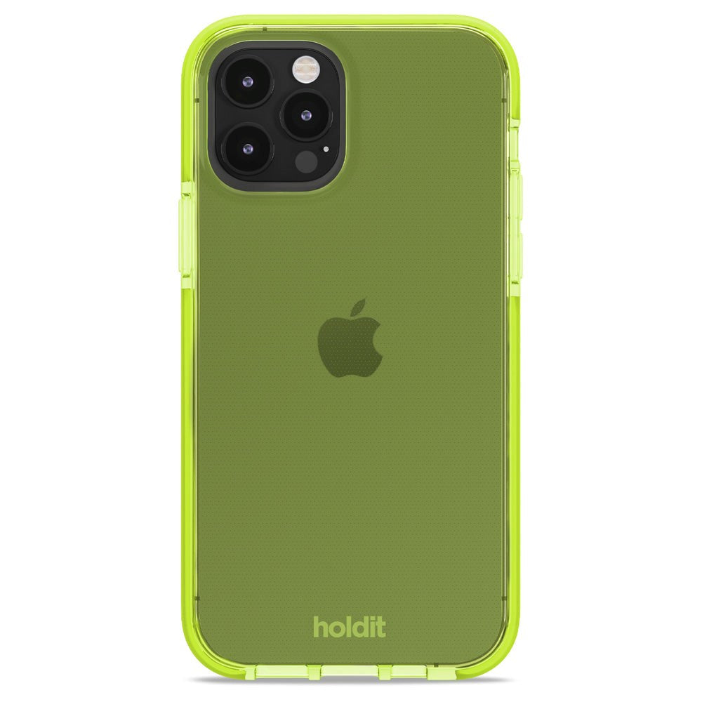 Holdit iPhone 12 / 12 Pro Seethru Case - Acid Green