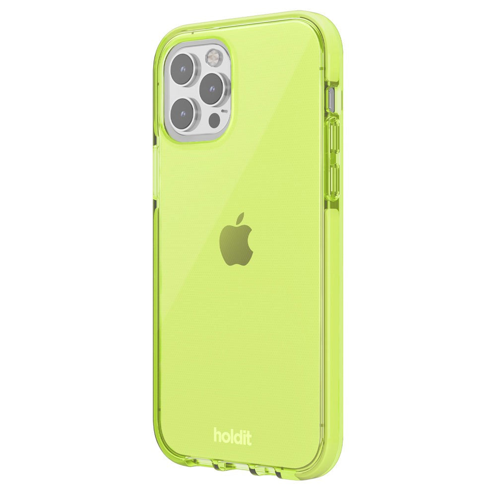 Holdit iPhone 12 / 12 Pro Seethru Case - Acid Green