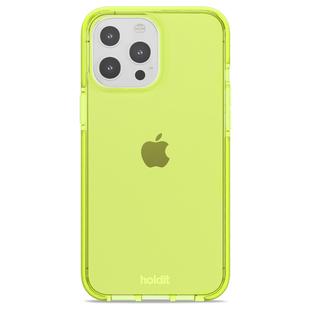 Holdit iPhone 13 Pro Max Seethru Case - Acid Green