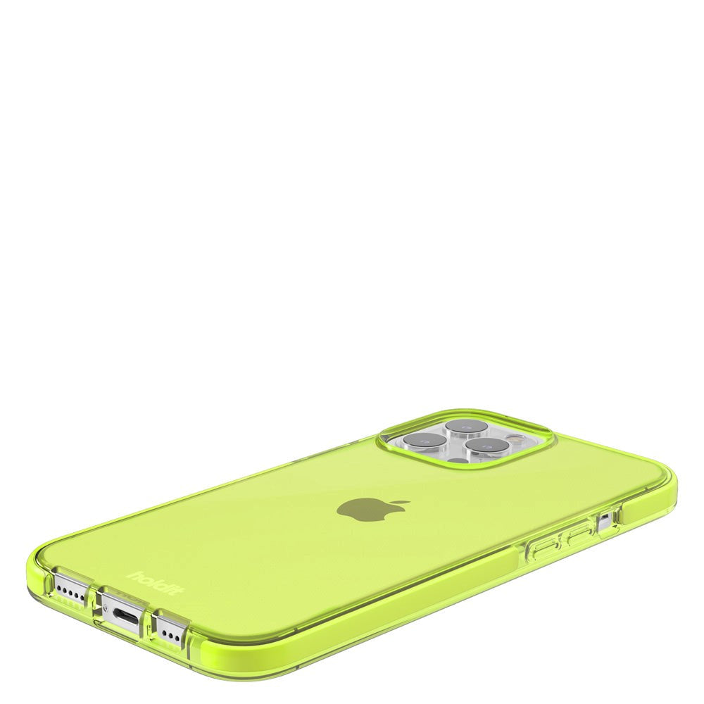 Holdit iPhone 13 Pro Max Seethru Case - Acid Green