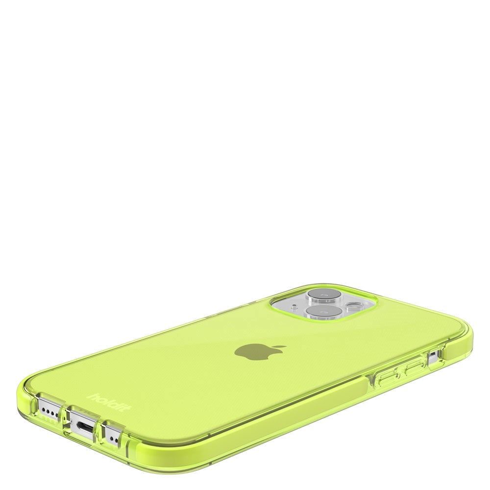 Holdit iPhone 14 / 13 Seethru Case - Acid Green