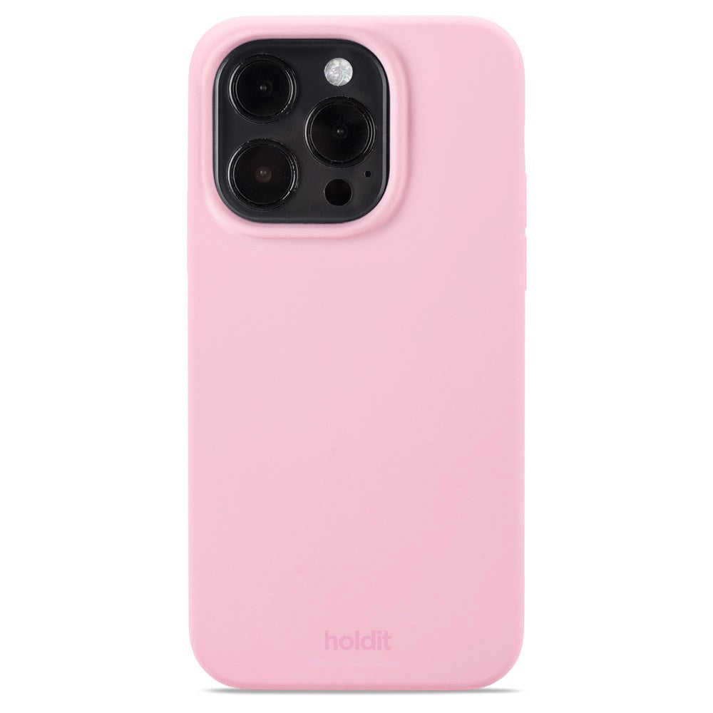 Holdit iPhone 14 Pro Soft Touch Silicone Case - Pink