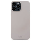 Holdit iPhone 13 Pro Max Slim Plastic Case - Taupe