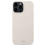 Holdit iPhone 13 Pro Max Slim Plastic Case - Light Beige