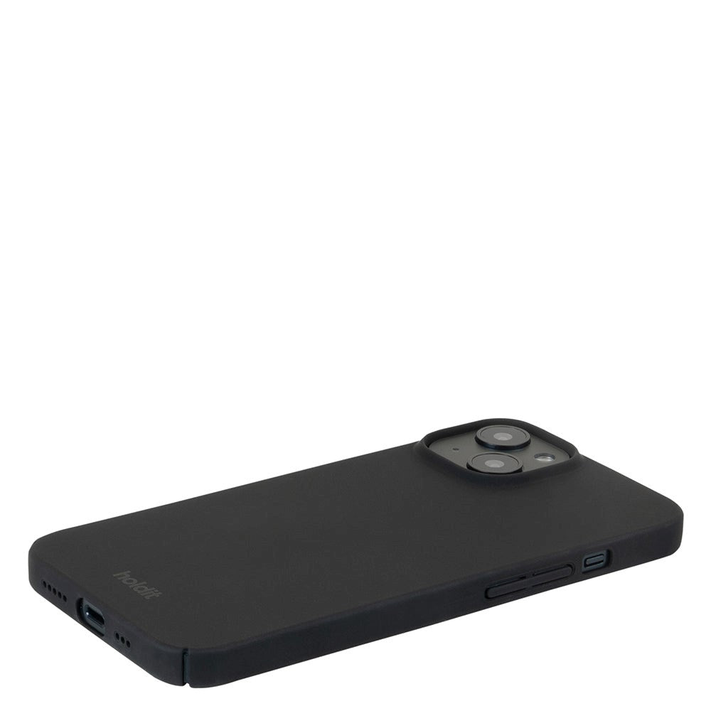 Holdit iPhone 14 / 13 Slim Plastic Case - Black