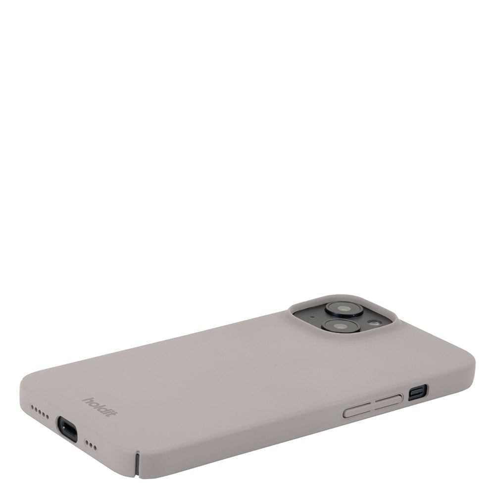 Holdit iPhone 14 / 13 Slim Plastic Case - Taupe