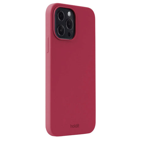 Holdit iPhone 13 Pro Max Soft Touch Silikone Case - Red Velvet