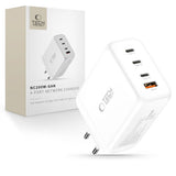 Tech-Protect 200W Wall Charger w. 3x USB-C & 1x USB-A - White