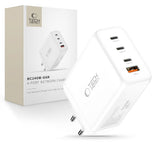 Tech-Protect 240W Wall Charger w. 3x USB-C & 1x USB-A - White