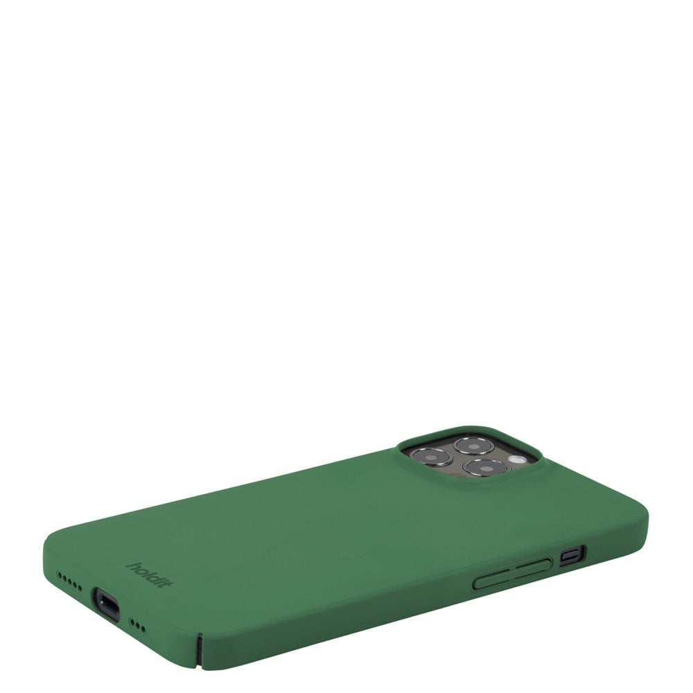 Holdit iPhone 12 / 12 Pro Slim Plastic Case - Forest Green