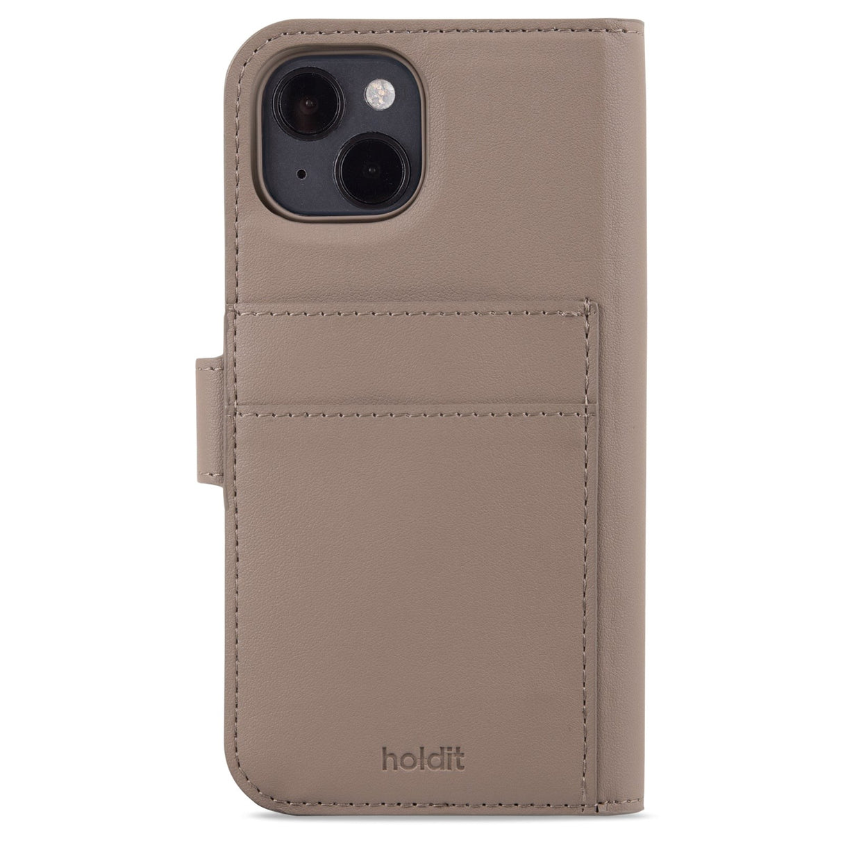 Holdit iPhone 14 / 13 Wallet Case Magnet Plus - Mocha Brown