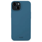 Holdit iPhone 15 Slim Plastic Case - Denim Blue