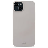 Holdit iPhone 15 Plus Slim Plastic Case - Taupe