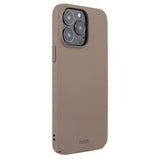 Holdit iPhone 15 Pro Max Slim Plastic Case - Mocha Brown