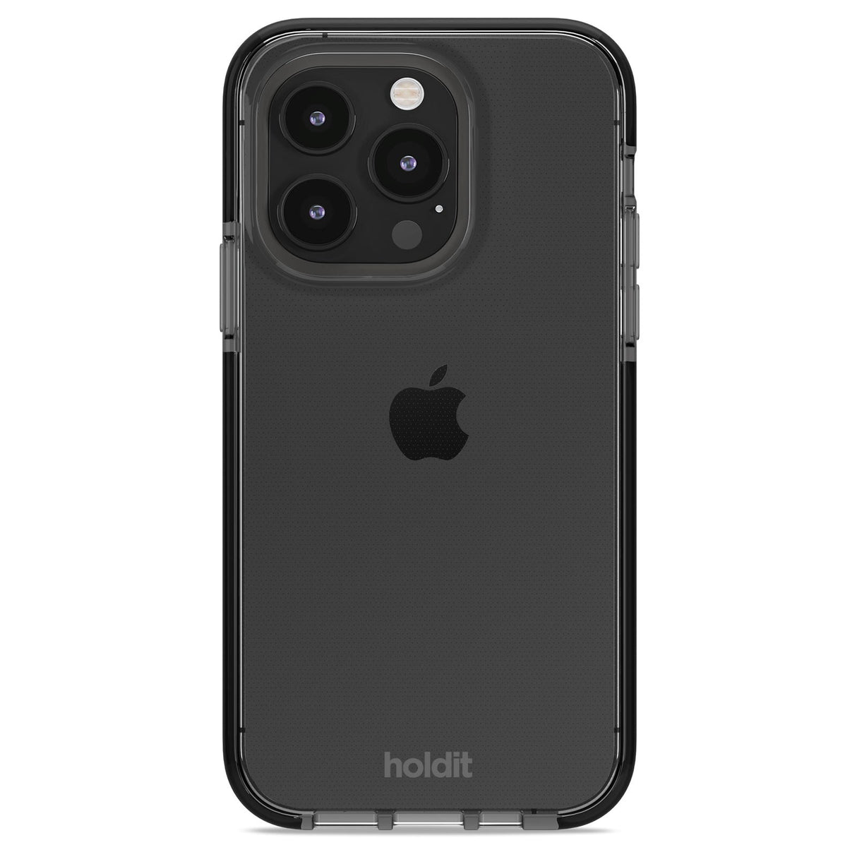 Holdit iPhone 15 Pro Seethru Case - Black